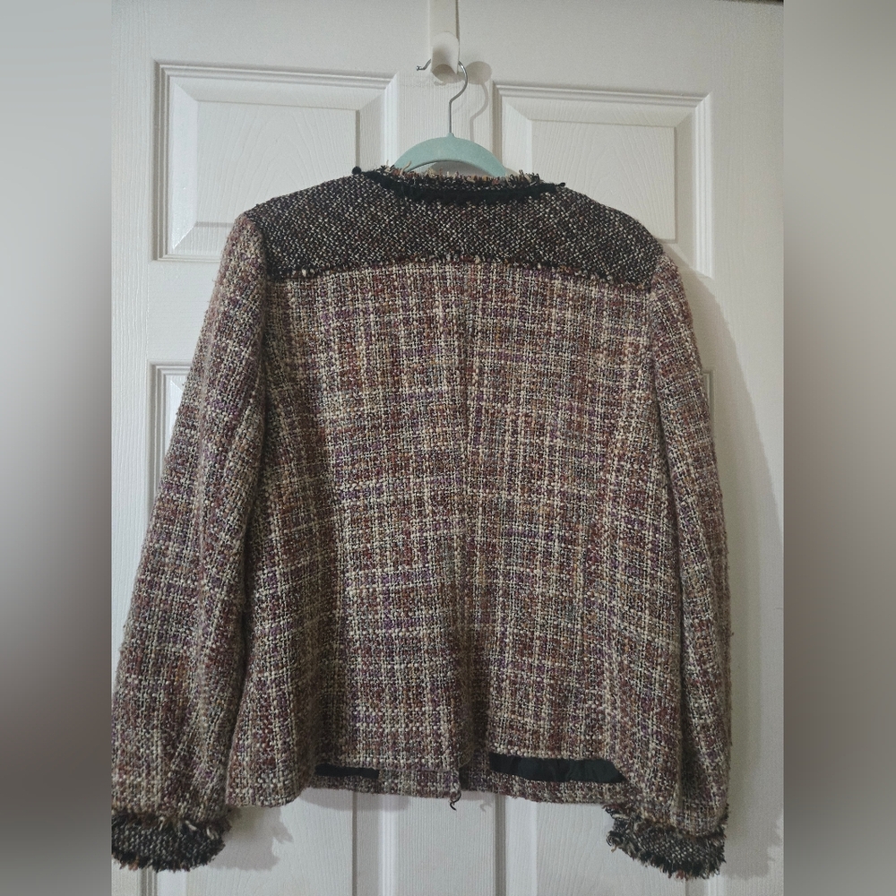 Coldwater Creek Tweed Lady Jacket - Picture 4 of 4